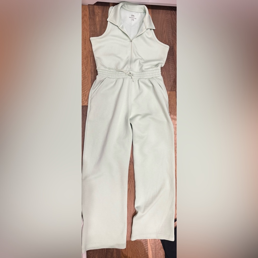 Abercrombie Kids Light Green Jumpsuit